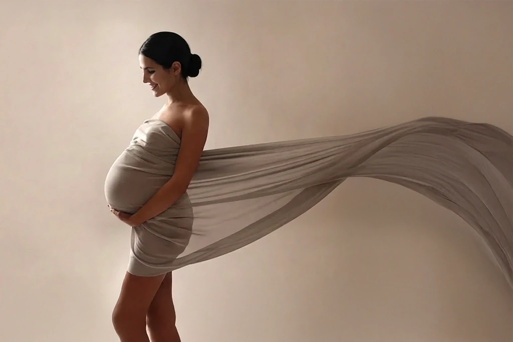 Sesión fotos premamá en Sabadell, Barcelona